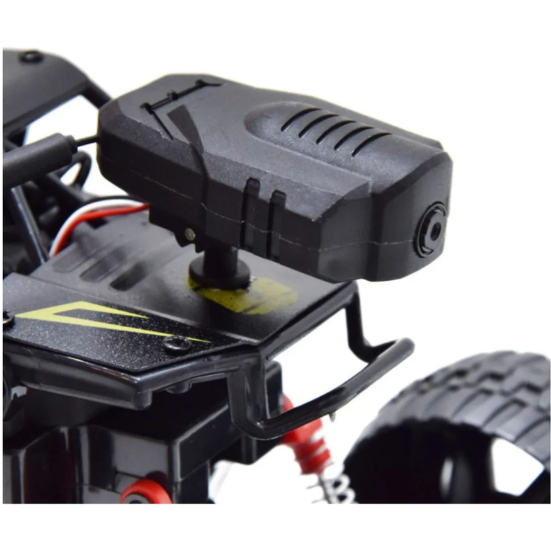 Carro Todoterreno 6x6 Incluye Cámara Wifi Y Control Remoto rojo - Imagen 3