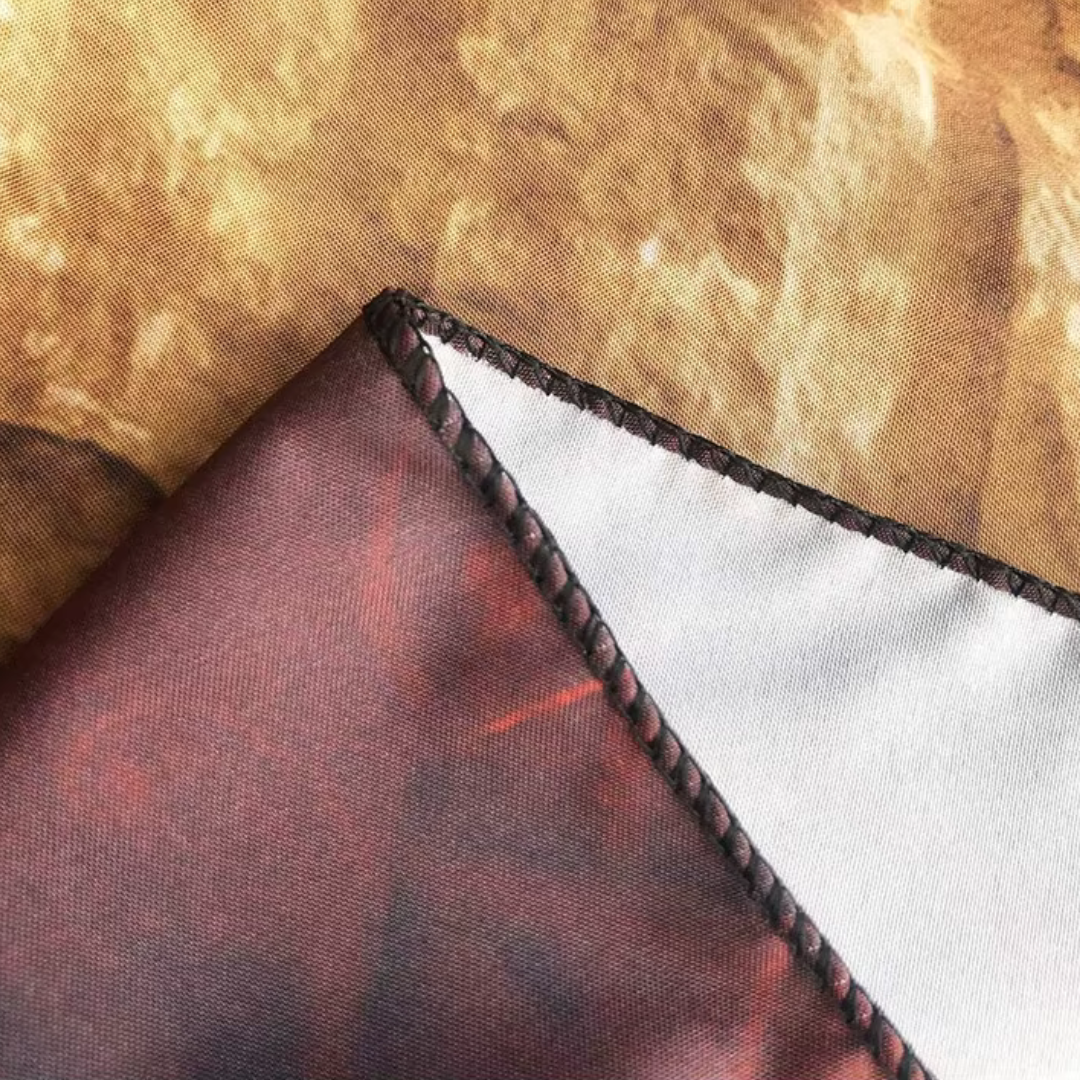 Tapiz premium Navideño para pared 250X200cm chimenea blanco - Imagen 5