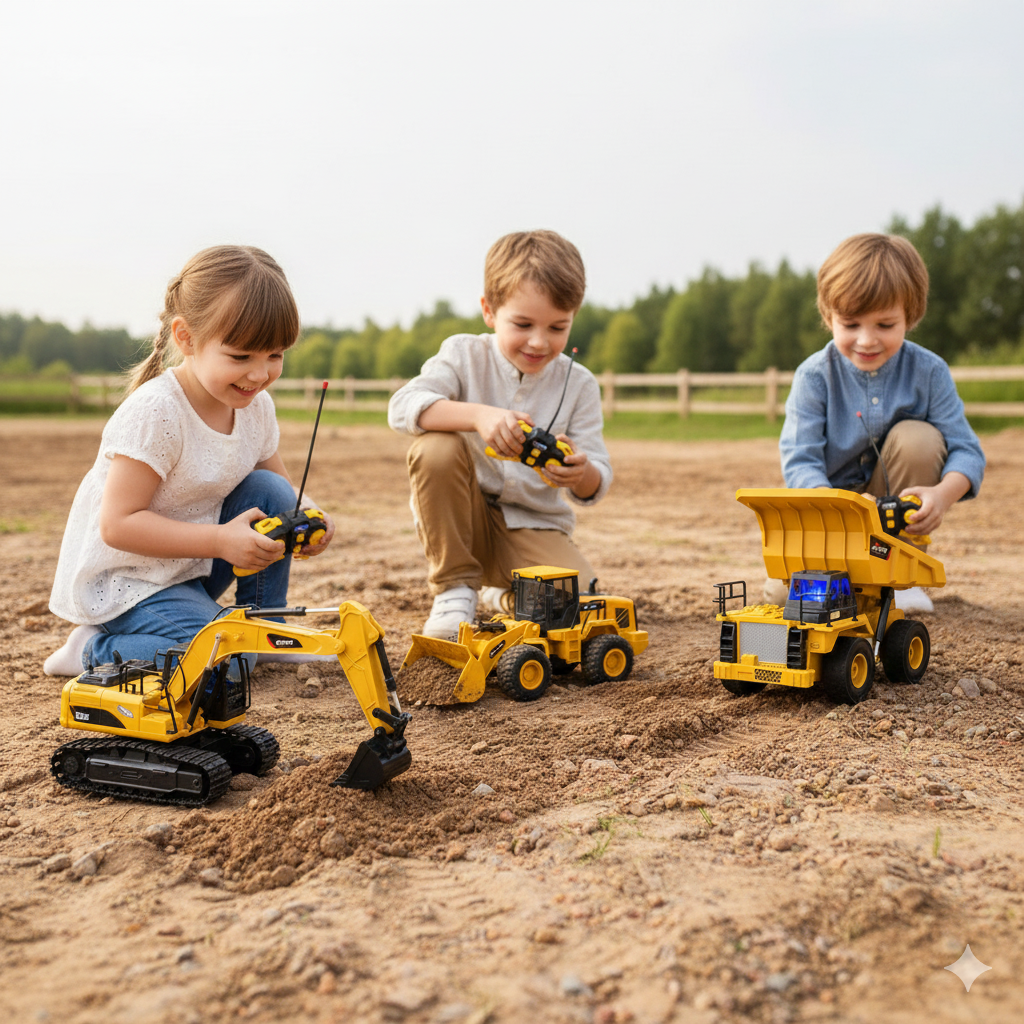 Pack camion minero , excavadora oruga mas cargador frontal - Imagen 2