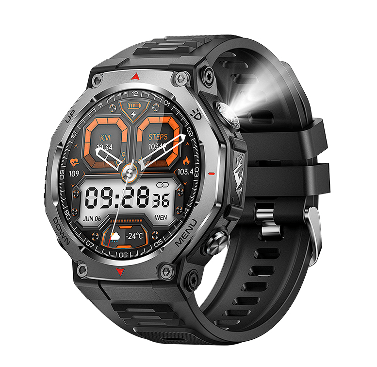 smartwatch KT85 con GPS Pantalla Amoled – 5ATM