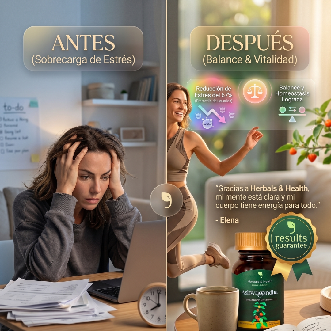 Ashwagandha Cápsulas Herbals & Health - Imagen 4