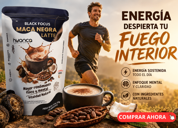 latte de maca negra funcional