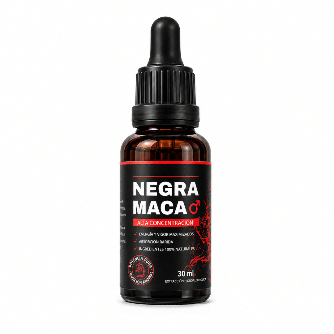 Extracto puro de maca negra gotas 30ml